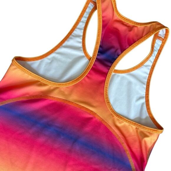 Z by Zella Sunset Rainbow Ombre tank top Size Small - Picture 5 of 8